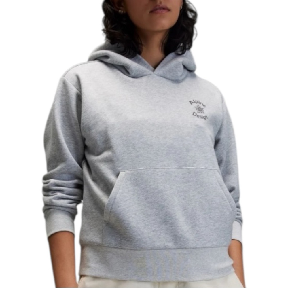 Alpine Design AD Hike Pullover Hoodie Gray Heather Women’s L NWT